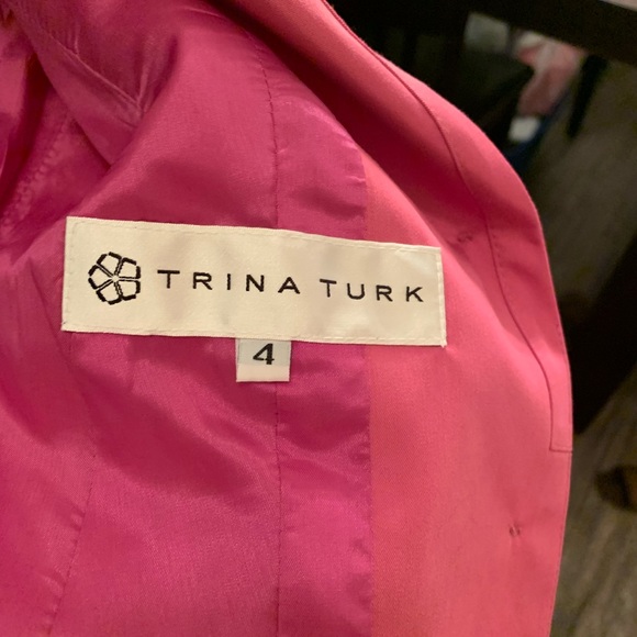 Trina Turk size 4 pink 2pc set - Picture 6 of 8
